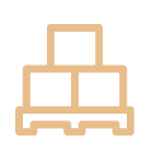 Palette icon konfektionierung, konfektionieren